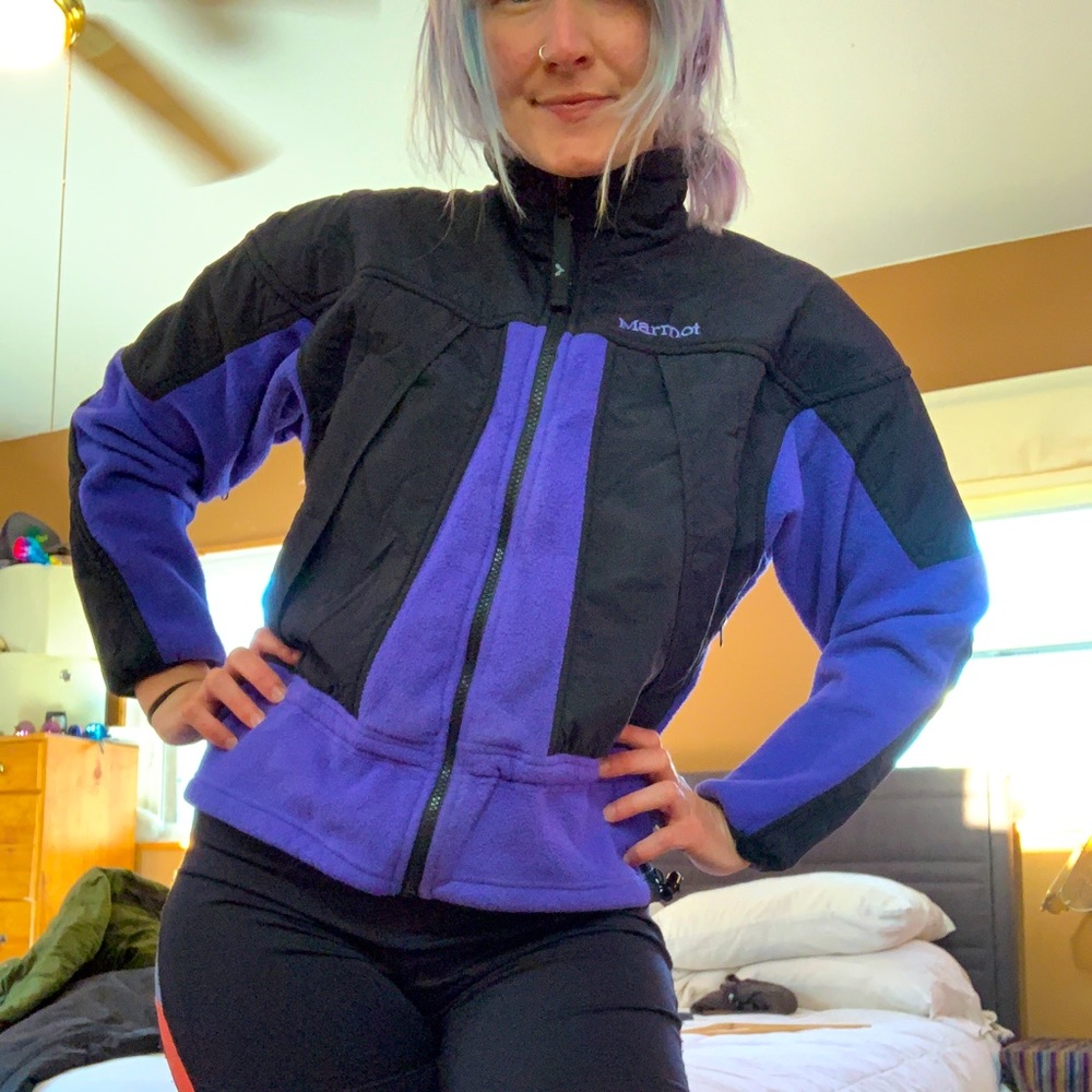 Marmot Sporty Vintage Purple Fleece